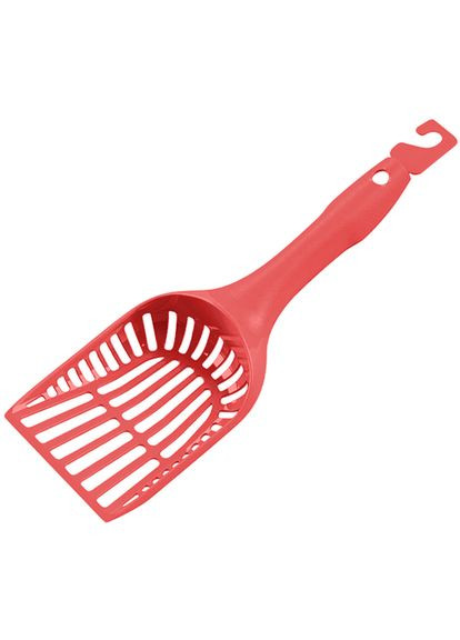 Лопатка для наполнителя Handy 26.5х10.1х4.9 см Коралловый (5412087019793) Moderna (318697652)