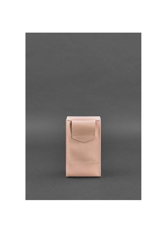 Поясная сумка женская кожаная через плечо Mini розовая BlankNote (302009033)