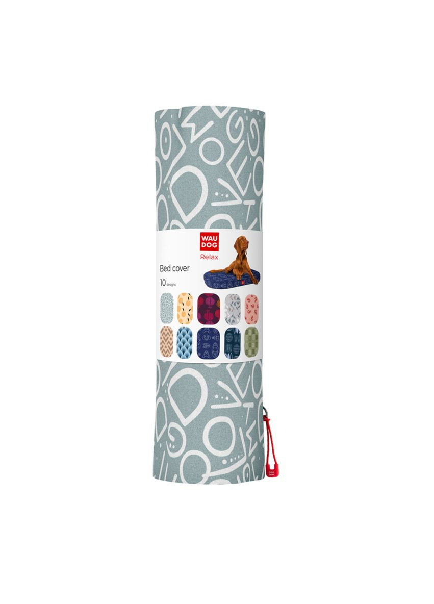 Чохол для лежанки WAUDOG Relax, малюнок Я люблю свого собаку L, 100*70 см Collar (317255523)