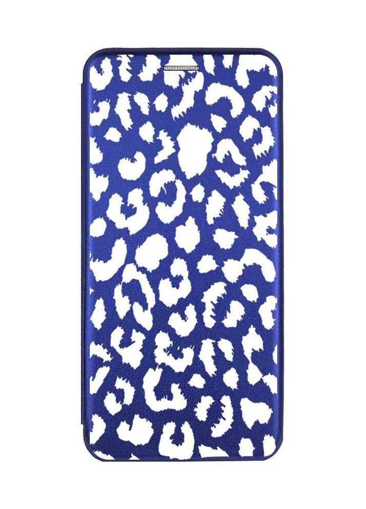 Чехол-книжка с рисунком для Samsung Galaxy А25 (A256):: Леопардовый принт Белый (принт 375) G-Case (360686977)