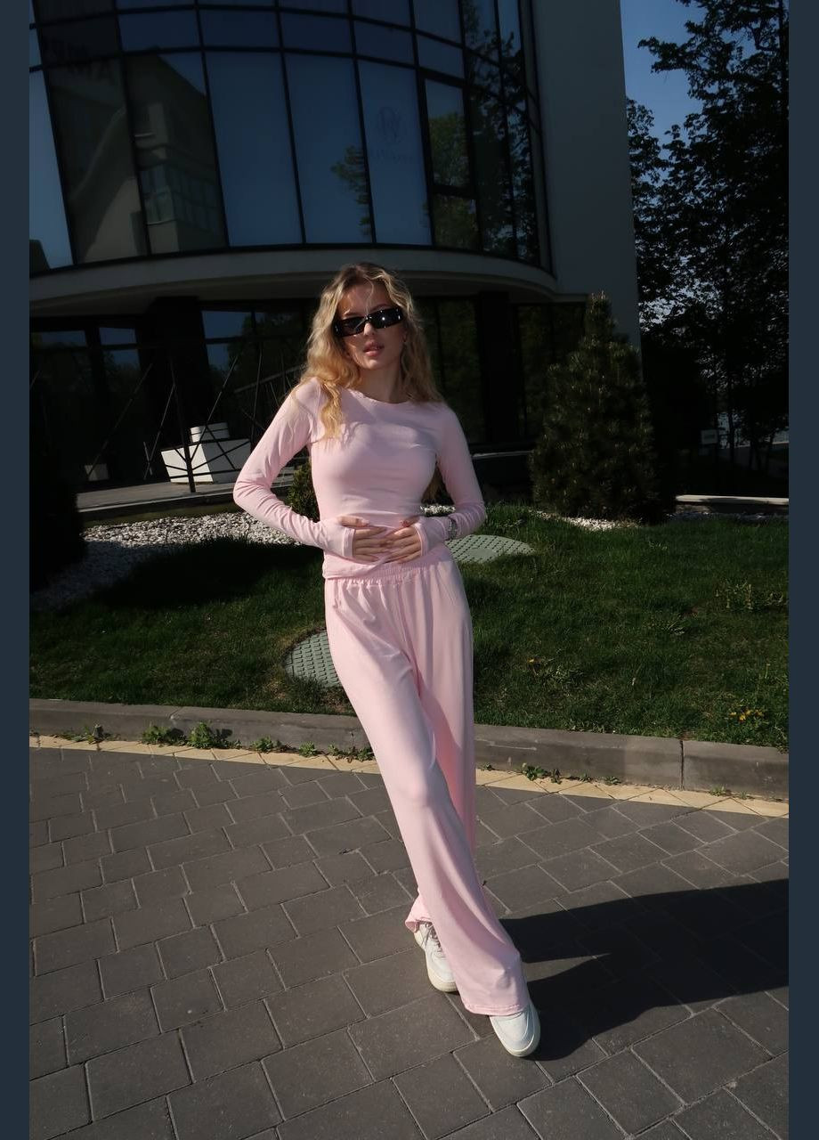 Жіночий костюм лонгслів та штани MonCher (332615233)