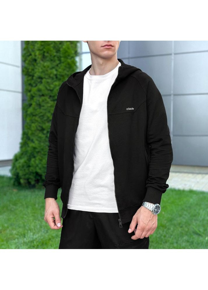 Стильная и практичная кофта с капюшоном из двухнитки. Vakko (354178880)