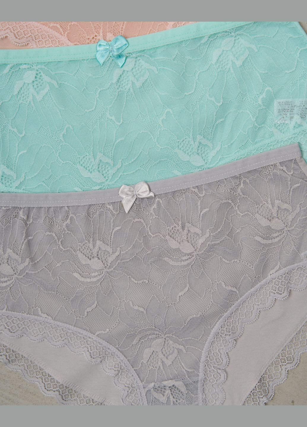 Трусики женские однотонные 5 шт. Nicoletta (322126756)