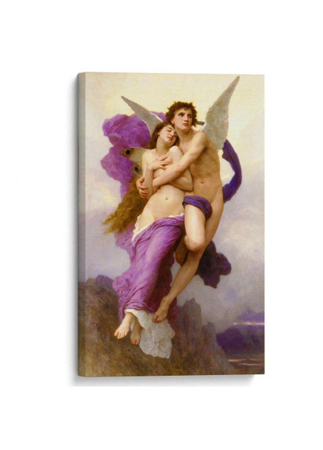 Набор Алмазная мозаика вышивка Похищение Психеи Вильяма Бугро на подрамнике полная 5d 40х50 178747 No Brand (332208366)