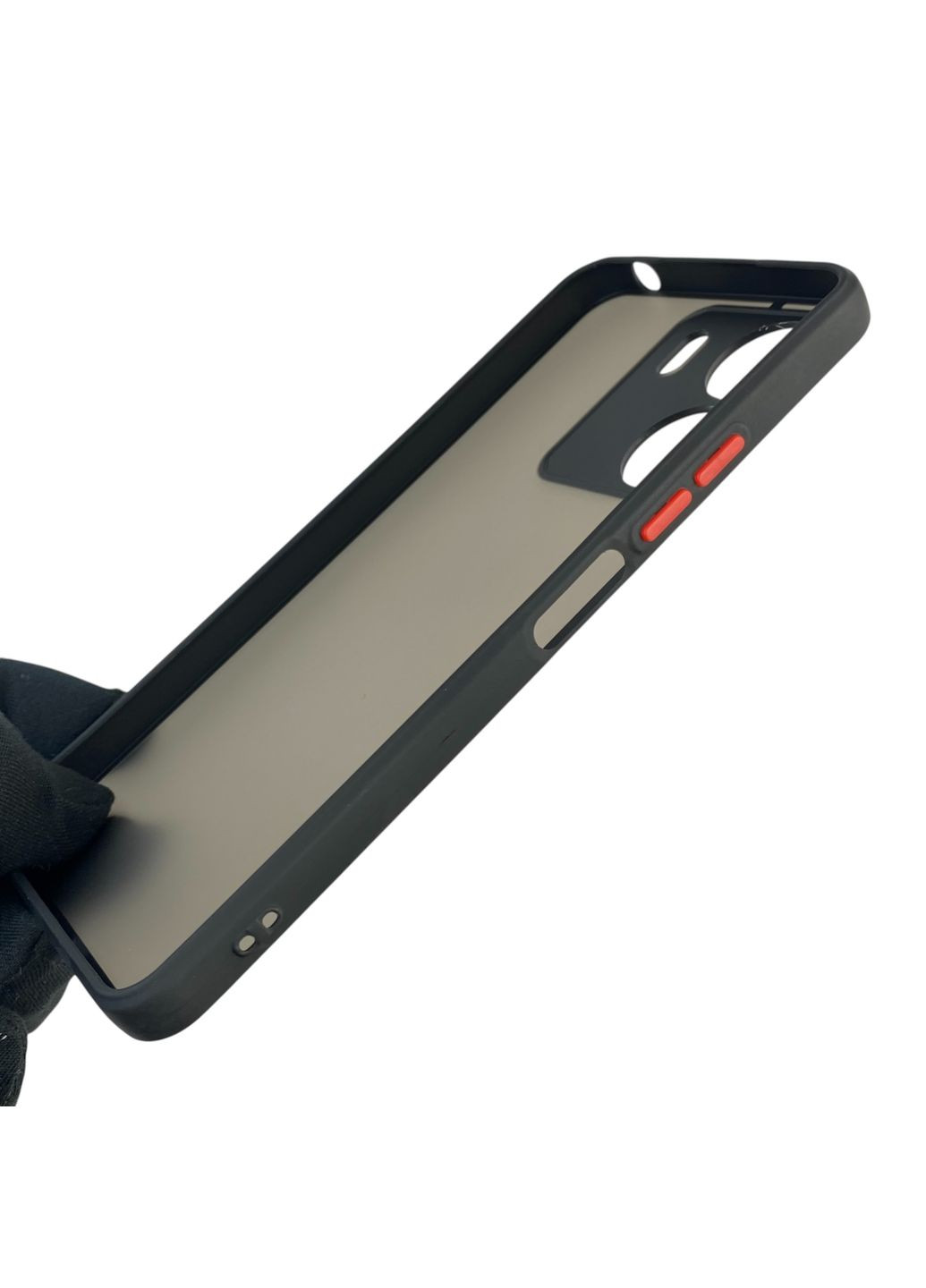 Чехол для телефона POCO C65 с 3D принтом патриотическим с высокими бортами на сяоми поко с65 черный Xiaomi (366386133)