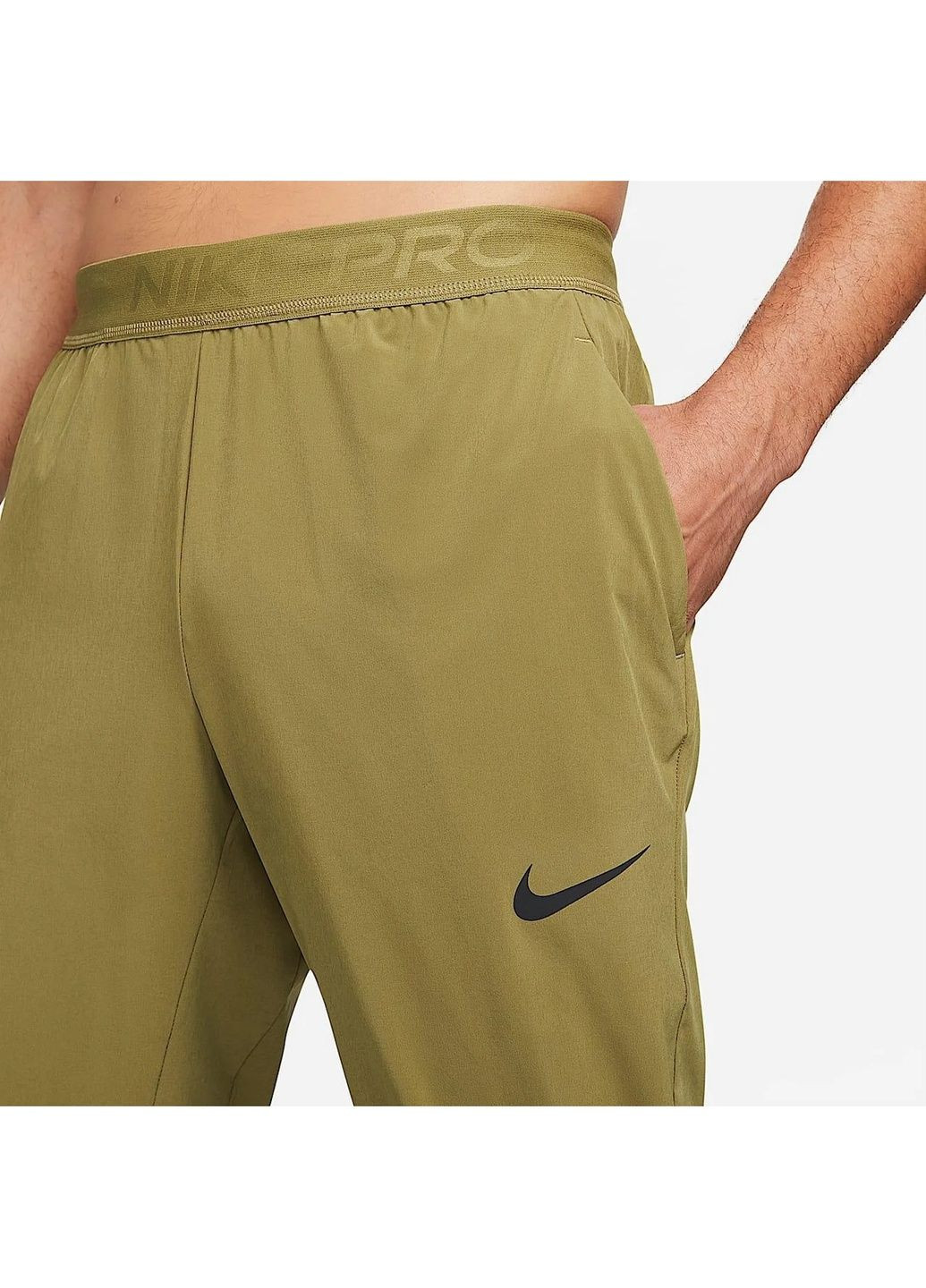 Штани чоловічі Np Df Flex Vent Max Olive Nike (365961705)