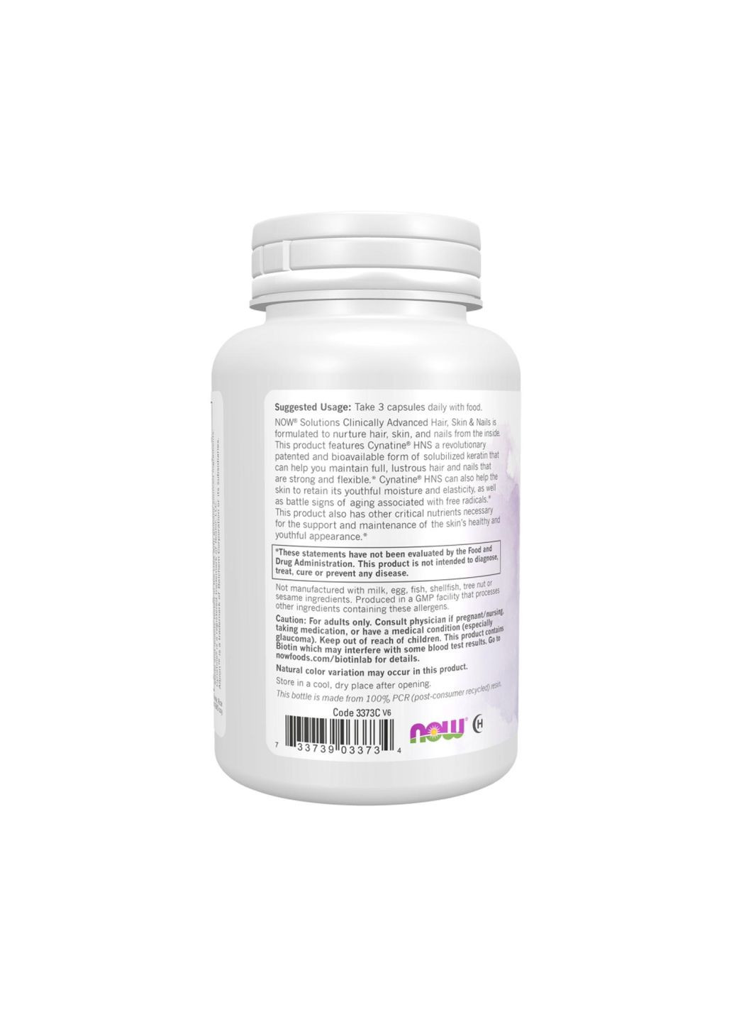 Вітаміни Clinical HAIR, Skin & Nails Вітаміни для волосся, шкіри та нігтів 90 капсул Now Foods (346086588)