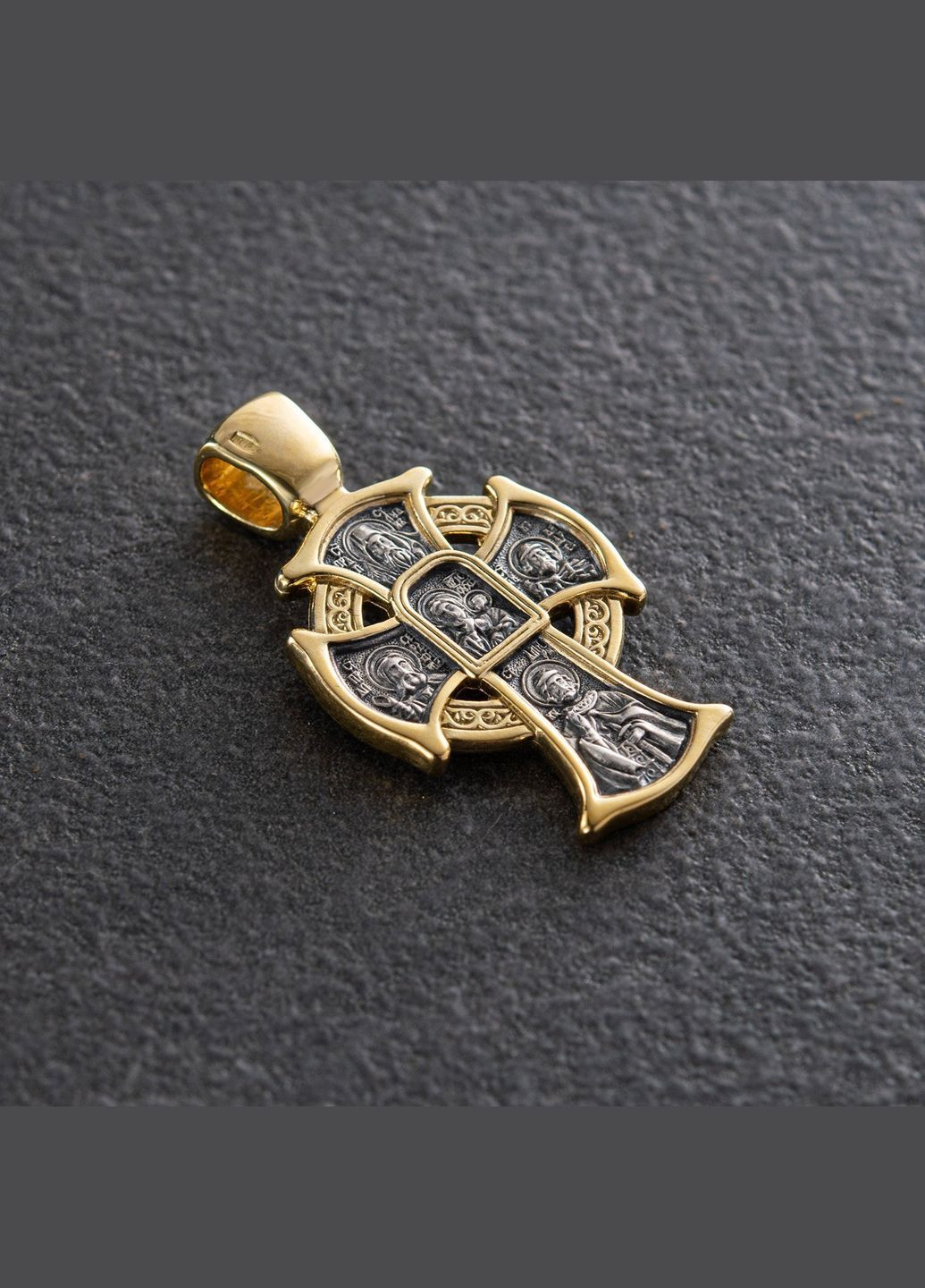 Православный крест Господь Вседержитель. Икона Божией Матери 131460 Oniks (274726736)