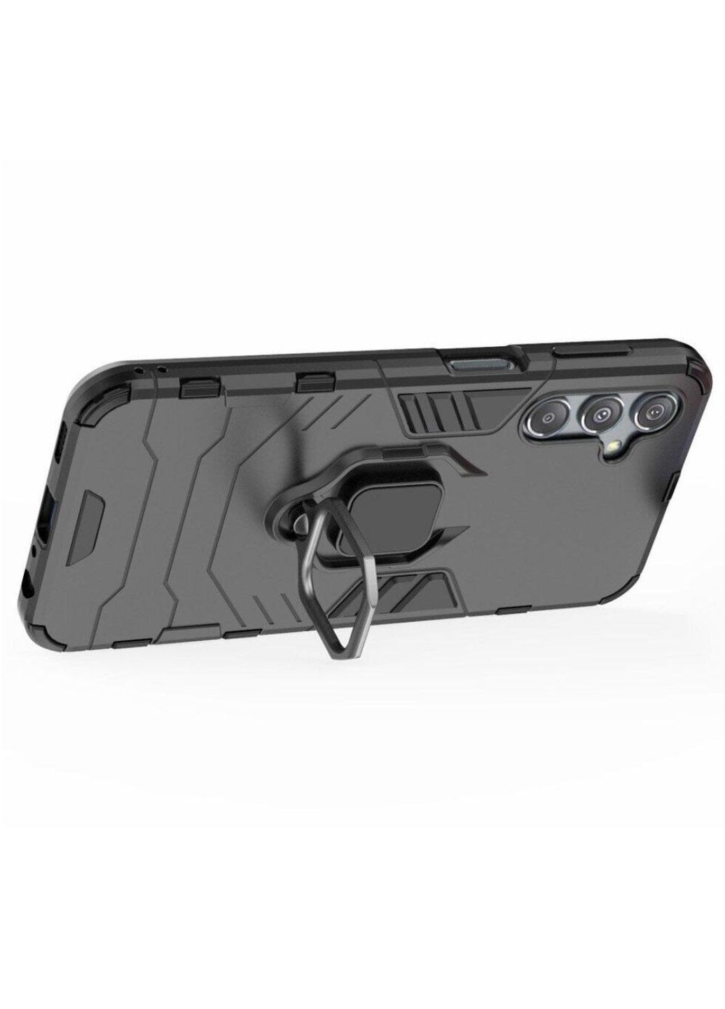 Чехол бампер Ring Armor для телефона Samsung Galaxy A05s (SM-A057) - Black Primolux (332994183)
