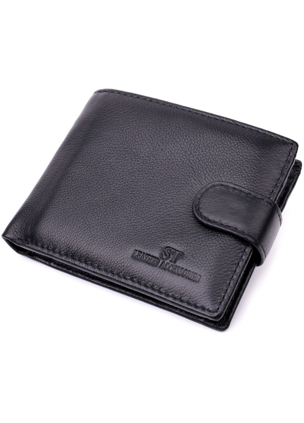 Чоловічий шкіряний гаманець 12,5х10х2 см st leather (288046845)