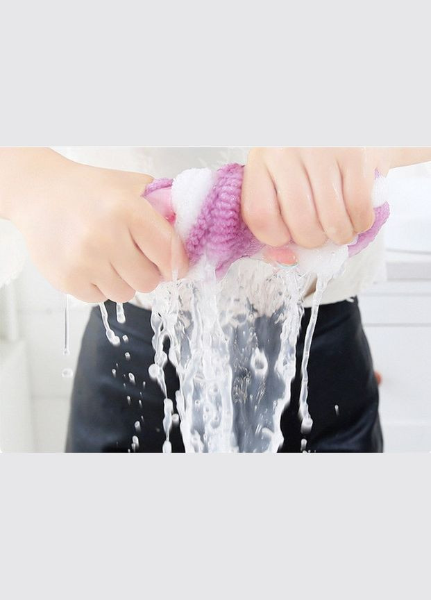 Универсальный чехол / накладка на сидение унитаза Мягкий и Теплый Серо-розовый с петелькой (7802511) No Brand (307833981)