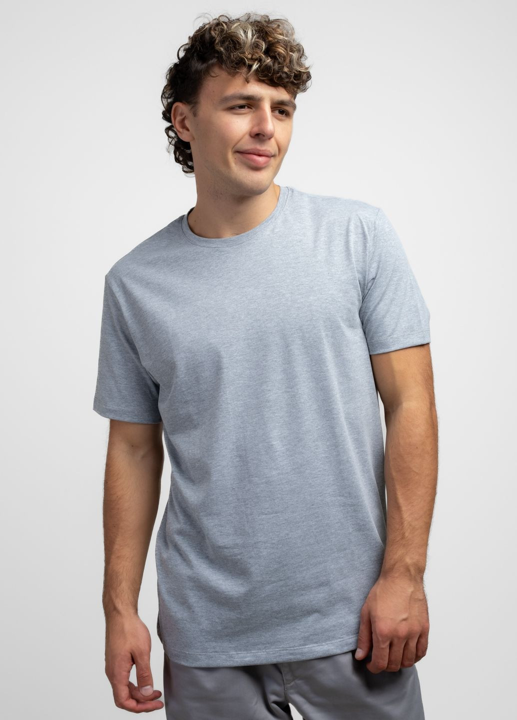 Серая футболка мужская 342801 Power