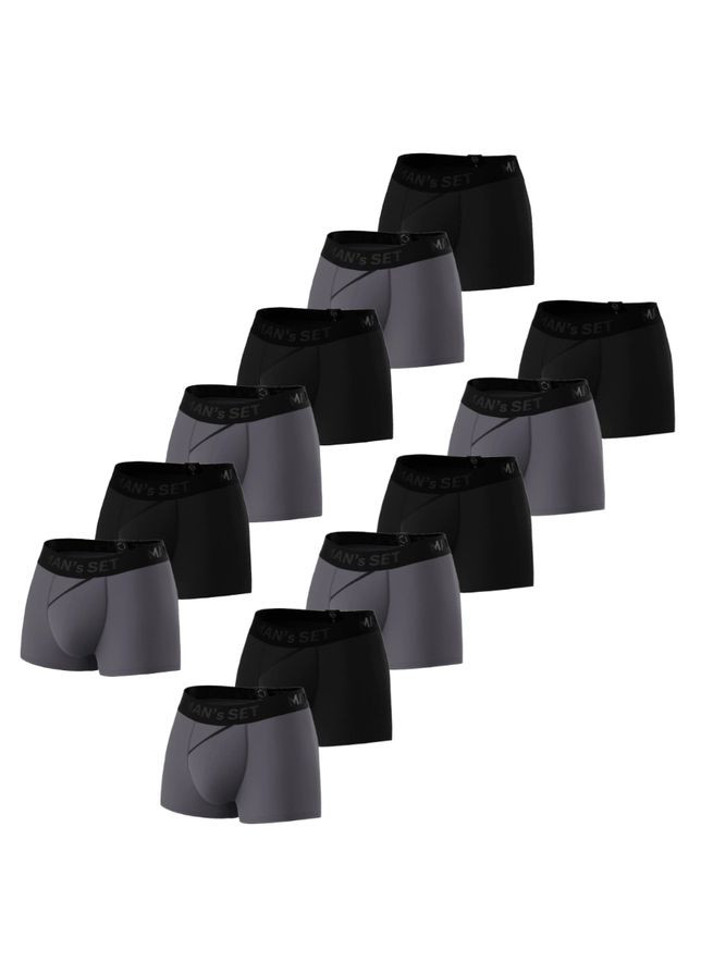 Набір трусів Classic 2.0 Black Series, 12шт CNBS-012 MAN's SET Класика 2.0 (366575267)