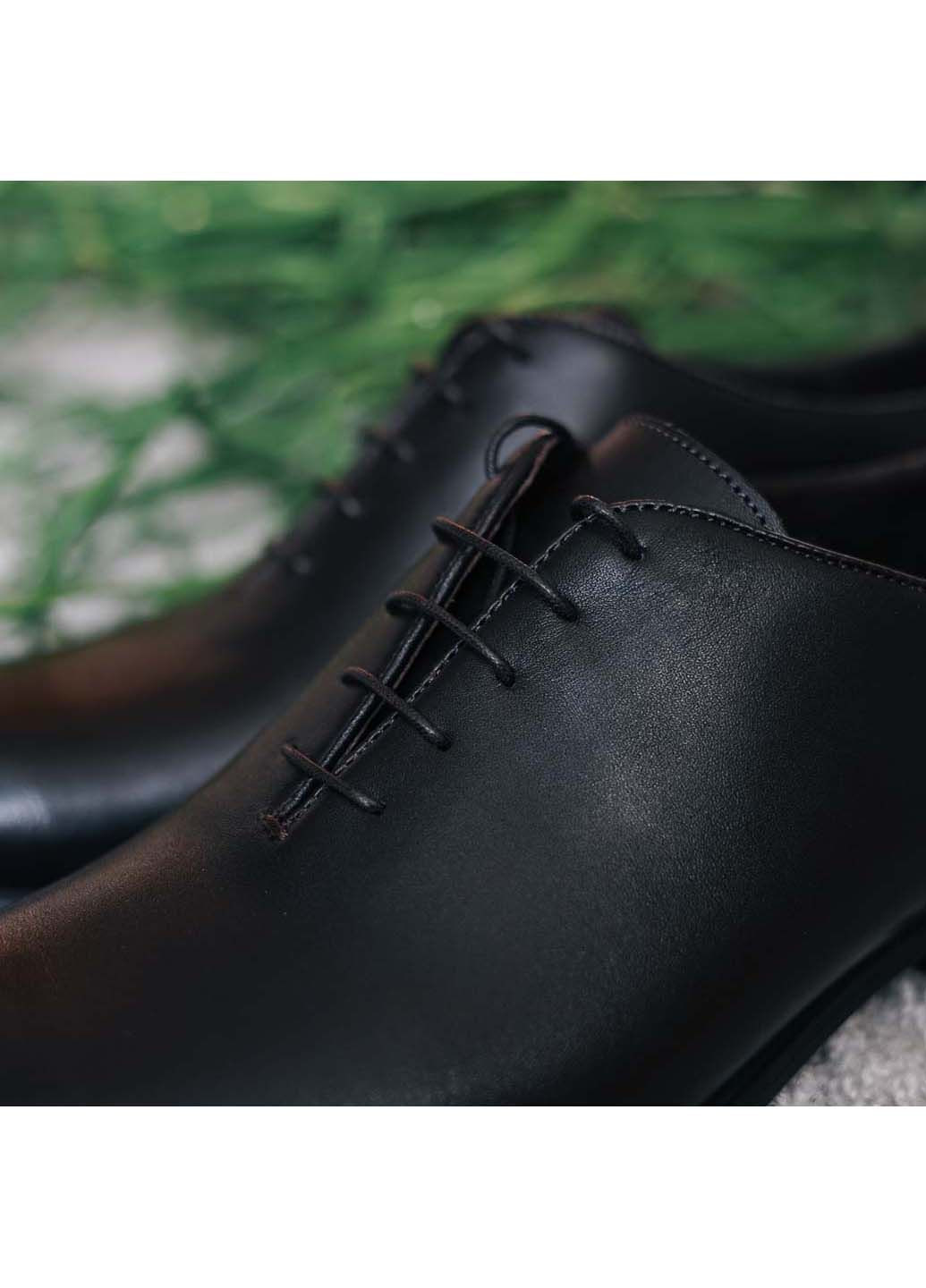 Черные кэжуал туфли Ikos на шнурках