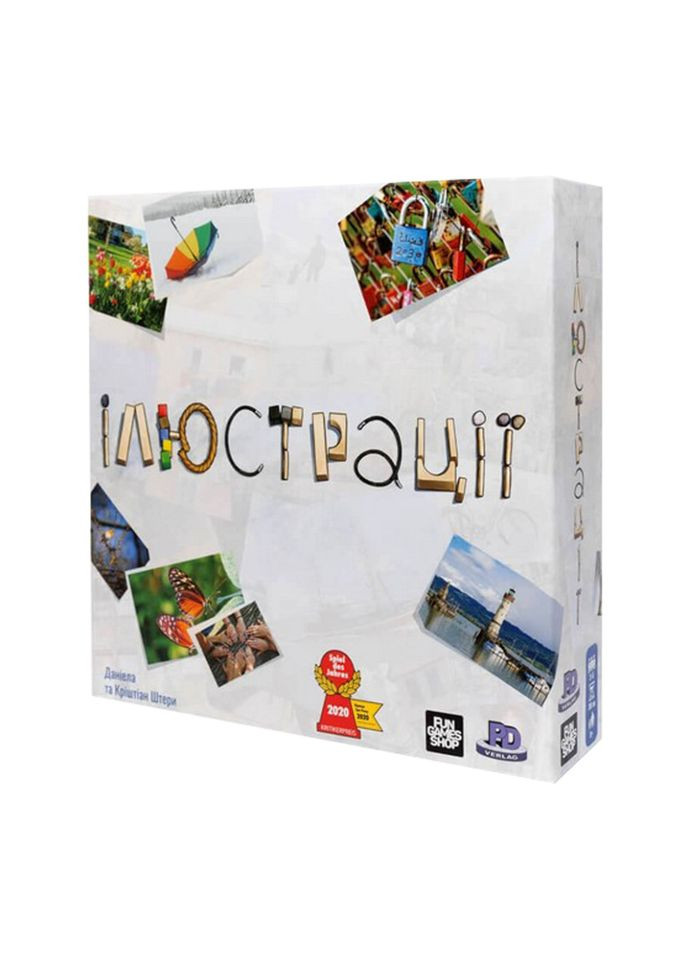 Настільна гра "Ілюстрації" FGS41 українською мовою Fun Game (339783271)