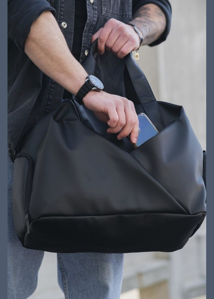 Дорожня багажна сумка Gym Black Without (328003934)