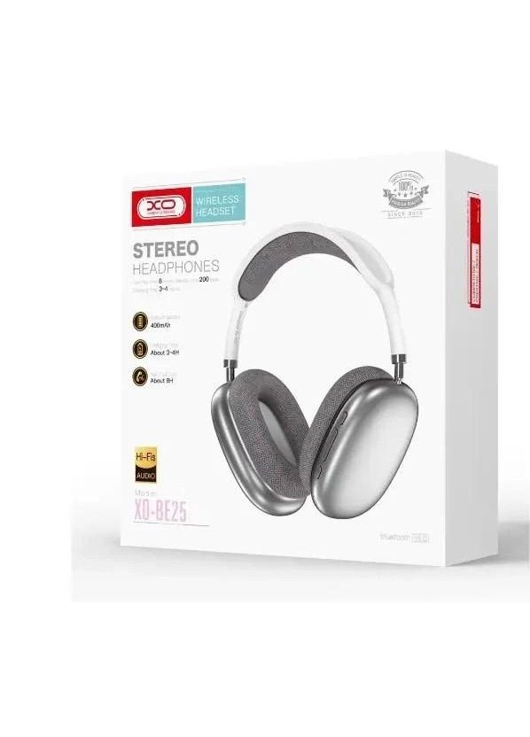 Накладні навушники BE25 Срібні XO (306548973)
