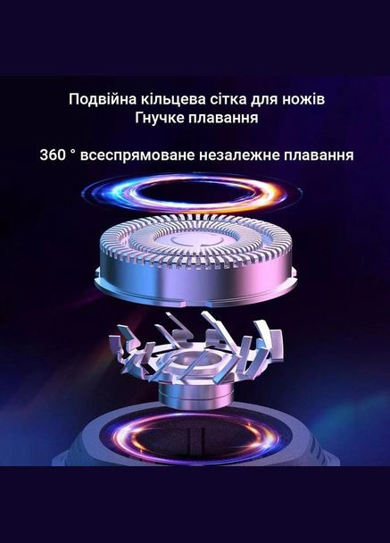 Электробритва Xiaomi F1-BK Electric Shaver черная ShowSee (334117343)