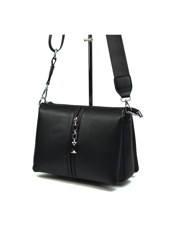 Сумочка клатч женская черная маленькая молодежная сумка кросс боди через плечо Yirui (279830284)