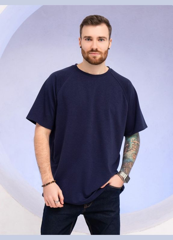 Синя футболка gn-518 сині ISSA PLUS