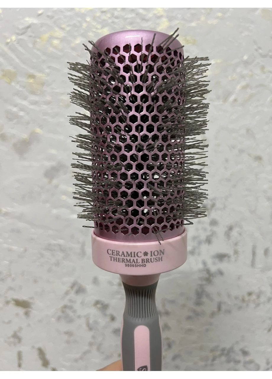 Расчёска-браш для волос металлокерамика 98065 HHD (55 мм) Salon Professional (376993624)