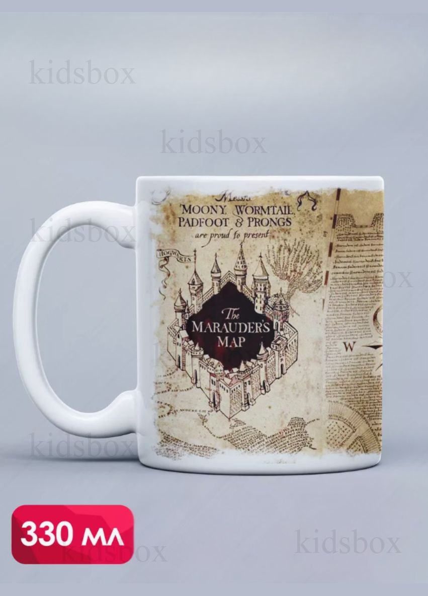 Кружка Гарри Поттер с принтом керамическая чашка Harry Potter Хогвартс 330 мл Shantou (316649627)