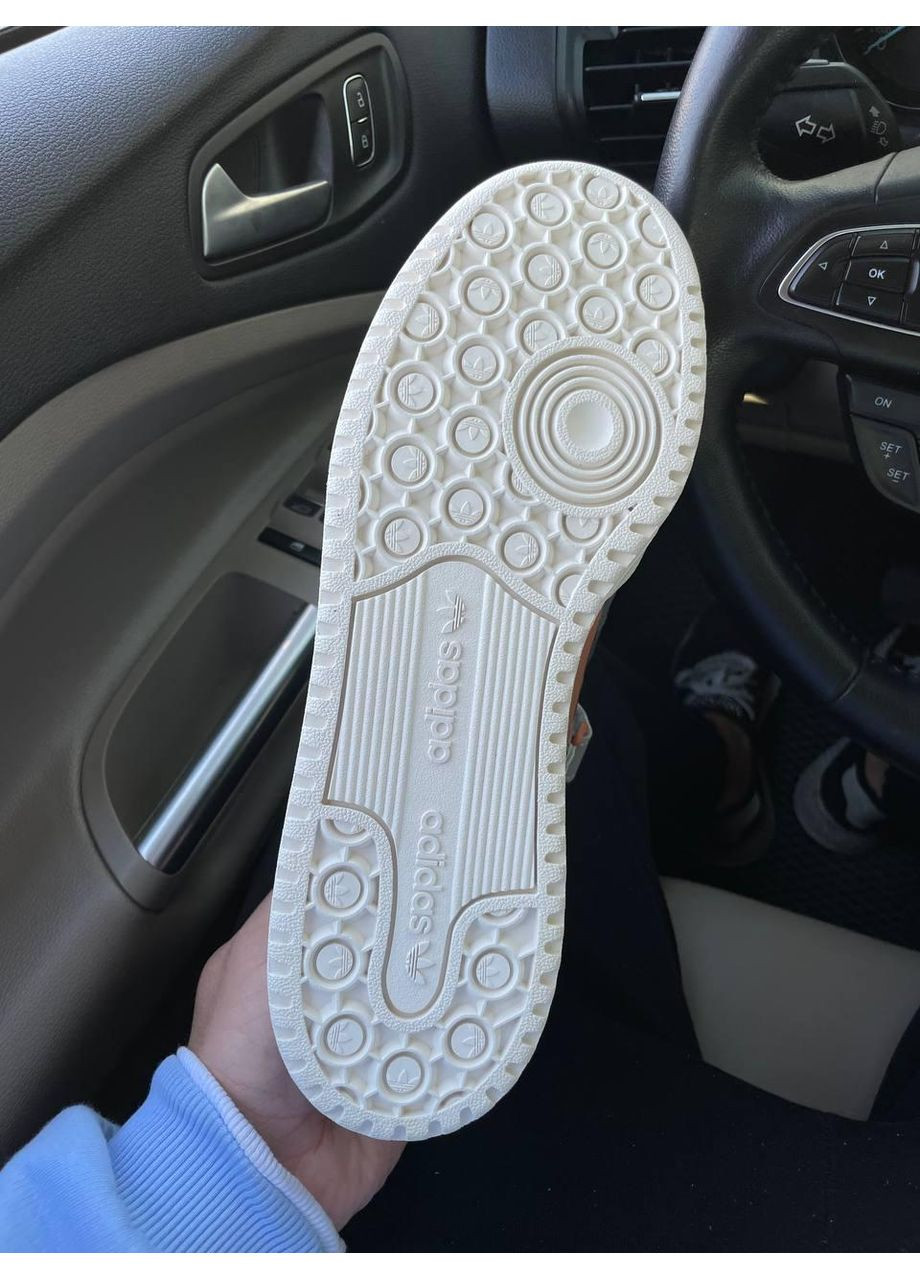 КРОСІВКИ ЖІНОЧІ ADIDAS FORUM GREY ORANGE АДІДАС ФОРУМ No Brand сірі демісезони (368869969)