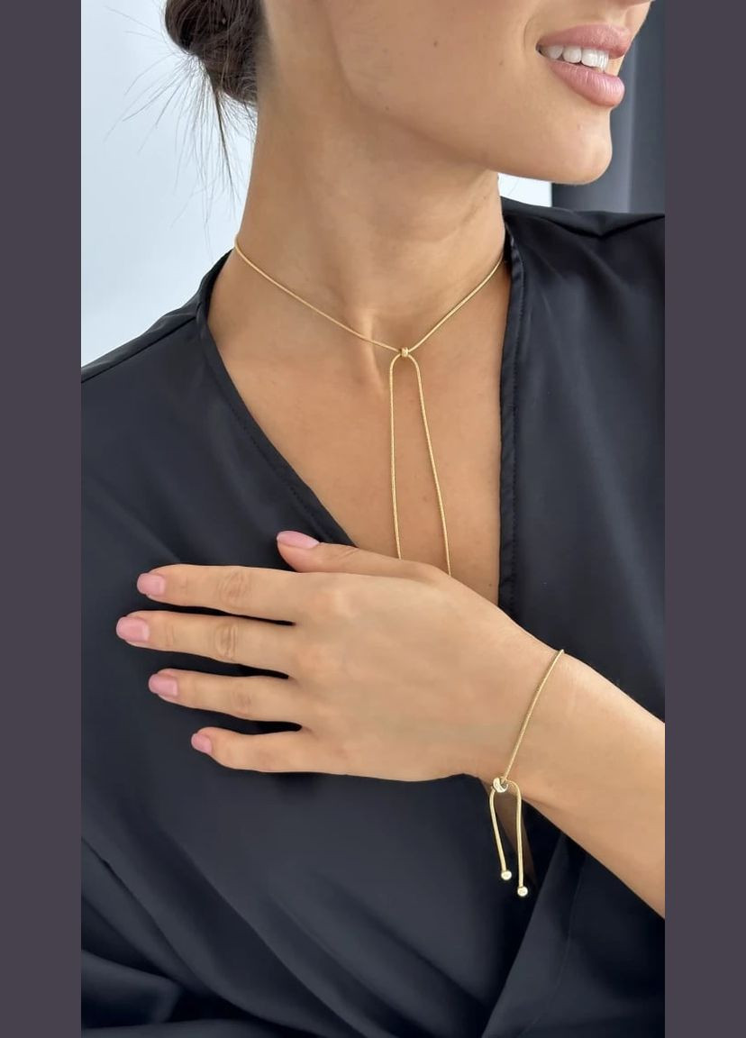 Колье "Goldlace" Le'Perle (329756121)