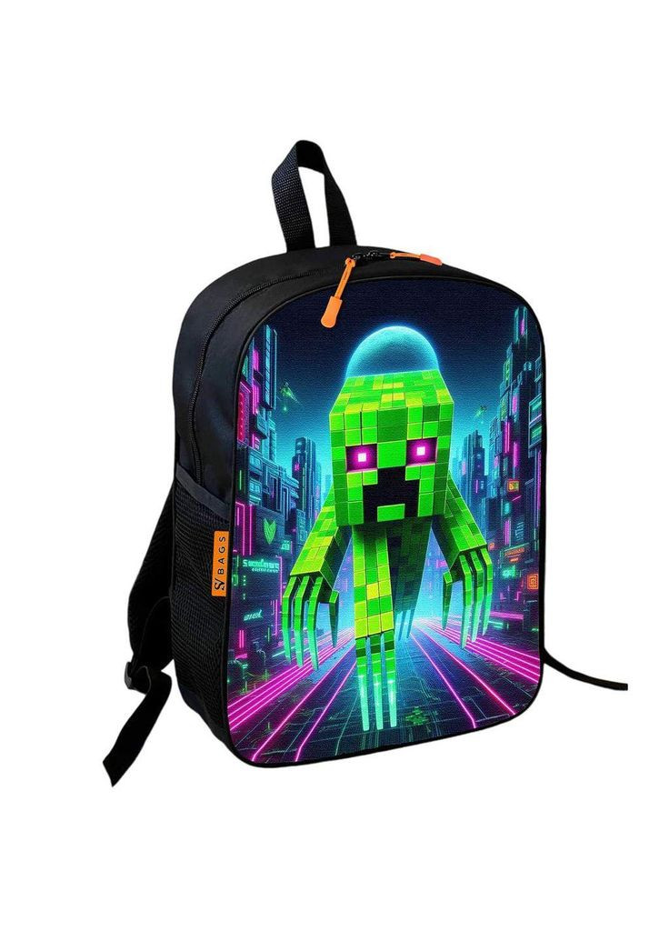 Рюкзак шкільний дитячий Майнкрафт Кріпер «Minecraft» 36х27 см для хлопчика (1046) (1330931) Brand (373262976)