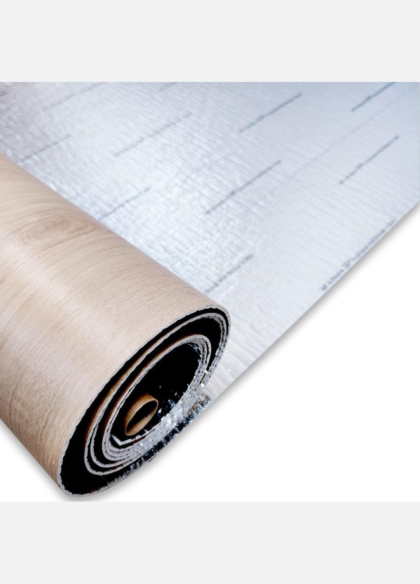 Самоклеюча вінілова плитка в рулоні ясен 3000х600х2мм (1002-7-матовий) Sticker Wall (300242205)