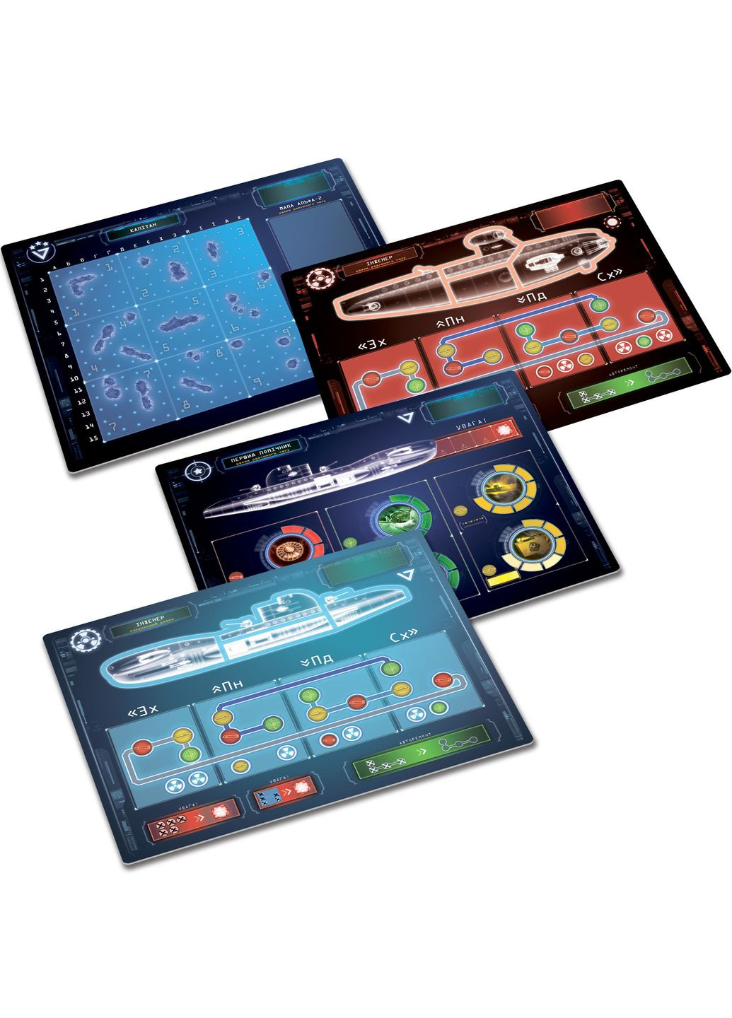 Настільна гра Капітан Сонар (Captain Sonar) WoodCat (371877540)