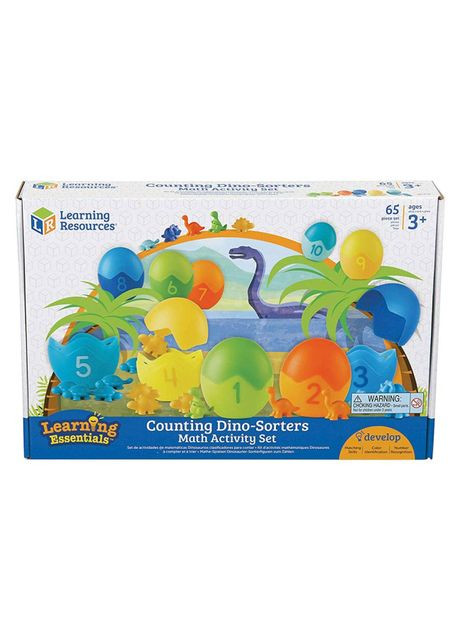 Учебный игровой набор-сортер Дино-Счет (LER1768) Learning Resources (370258876)