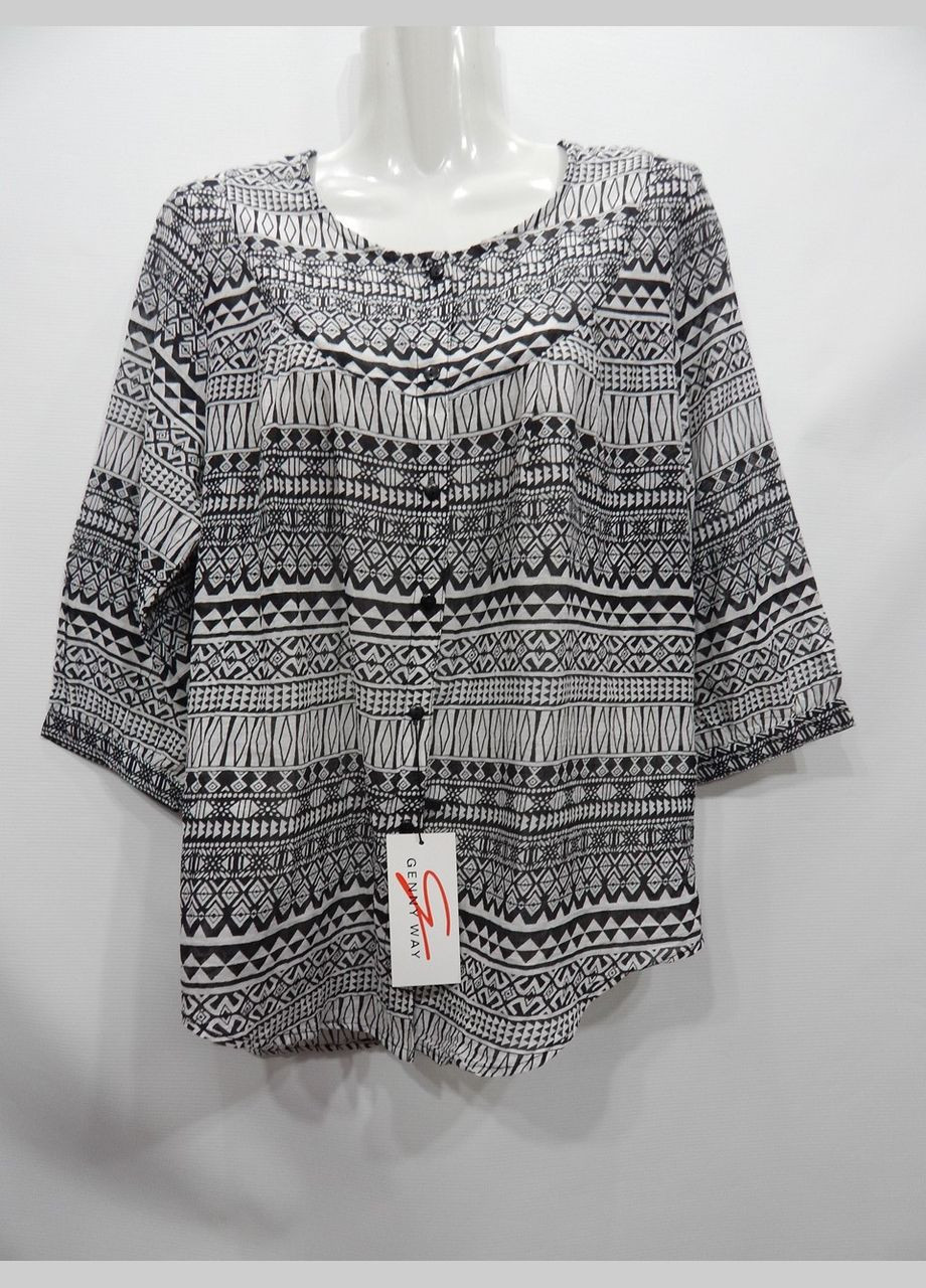 Блузка фірмова жіноча Hot Product UKR р. 46-48 092бр (тільки в зазначеному розмірі, тільки 1 шт.) No Brand (346286950)