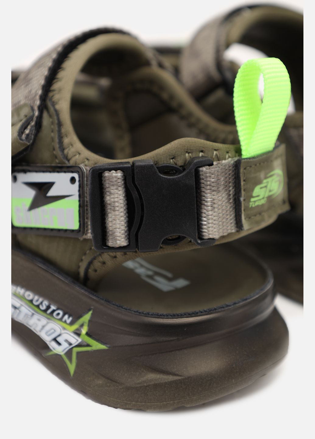 Хаки босоножки для мальчика цвет хаки цб-00269502 Buddy Sheep