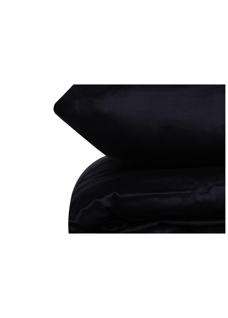 Комплект постільної білизни євро 200х220 Elegant - Dark Blue сатин TC303375735 TURComFor (315887053)