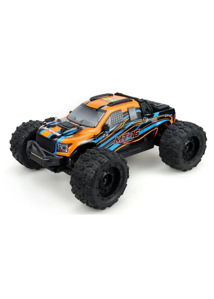 Машинка на радиоуправлении MT16 RTR 4WD 1/16 Monster Truck Brushless (Orange) ZD Racing (338597941)