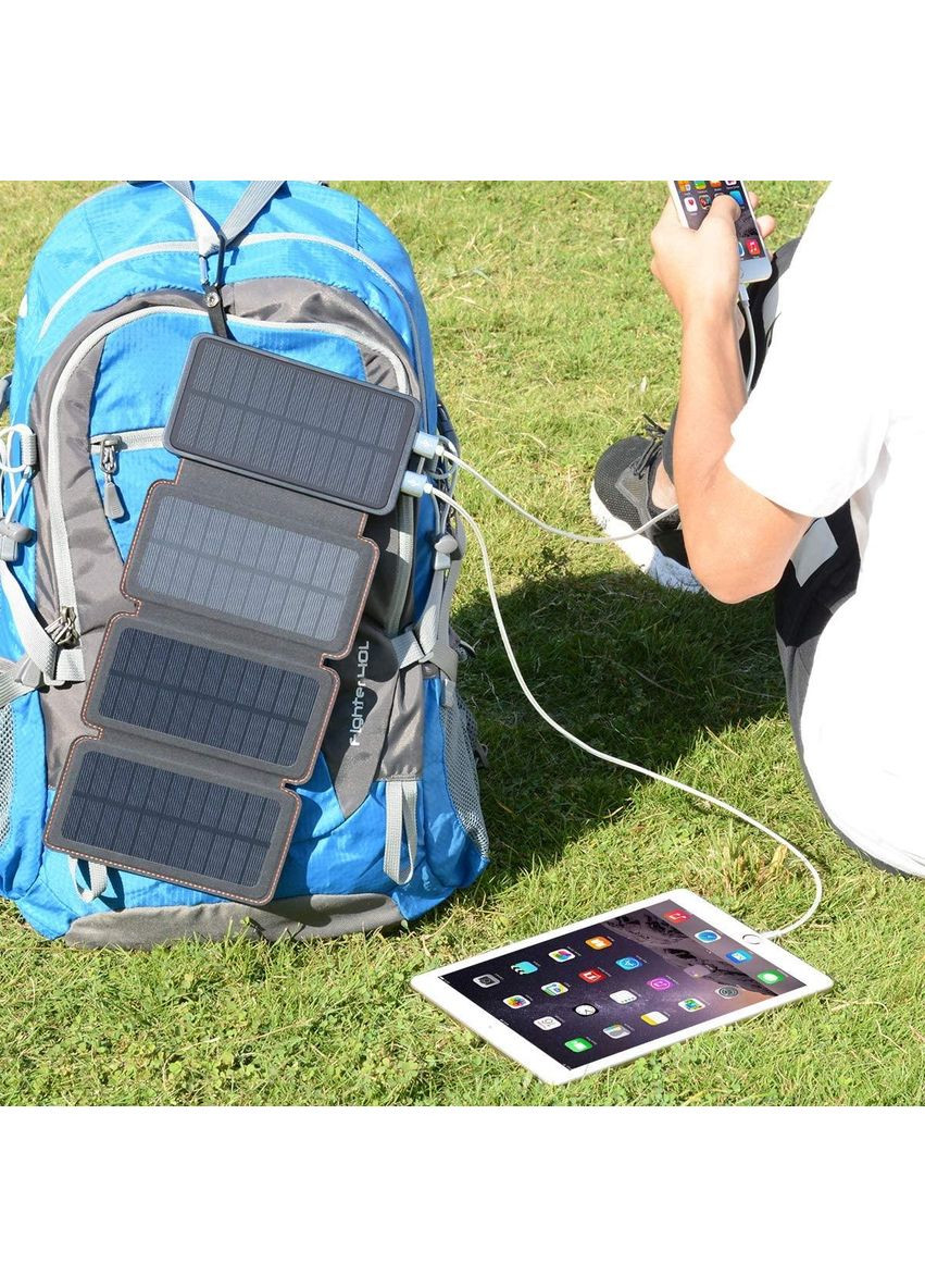 УМБ VHG Solar Power Bank DN38 20000 mAh 4 panel Black Samsung (366664681)