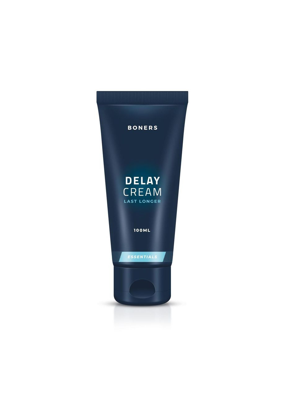 Крем-пролонгатор Delay Cream 100 мл, легкий анестетик лаурет-9 + м’ята Boners (303888929)