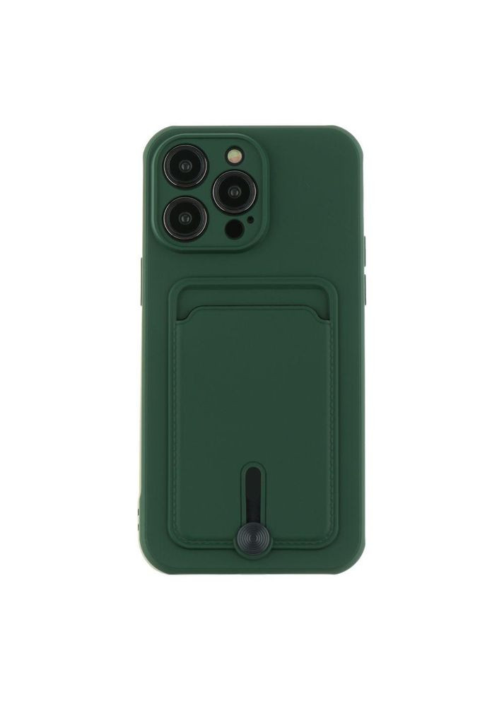 Чехол на Apple iPhone 14 Pro Max / для айфона 14 о макс с карманом для карты Epik (338616441)