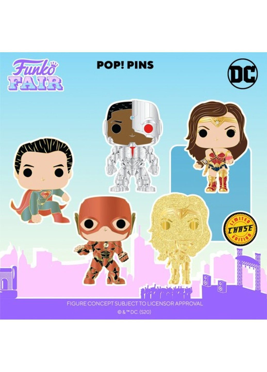 Пин Pop серии «DC Comics» – Флэш Funko (335054561)