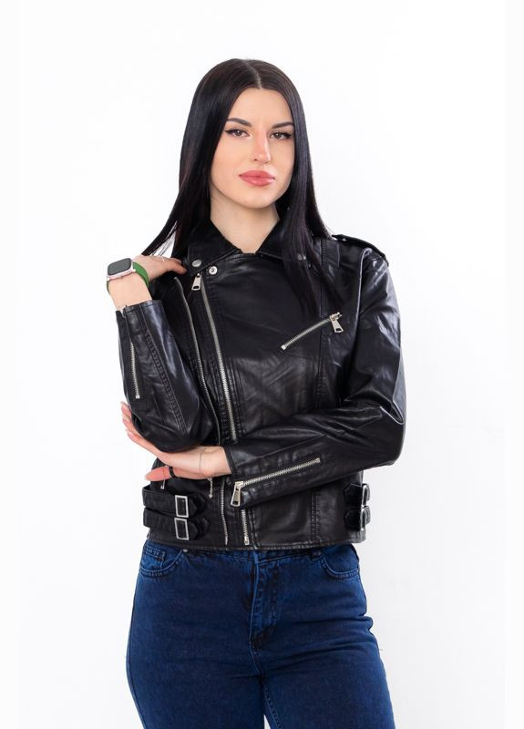 Чорна демісезонна куртка жіноча (демісезон) Носи своє