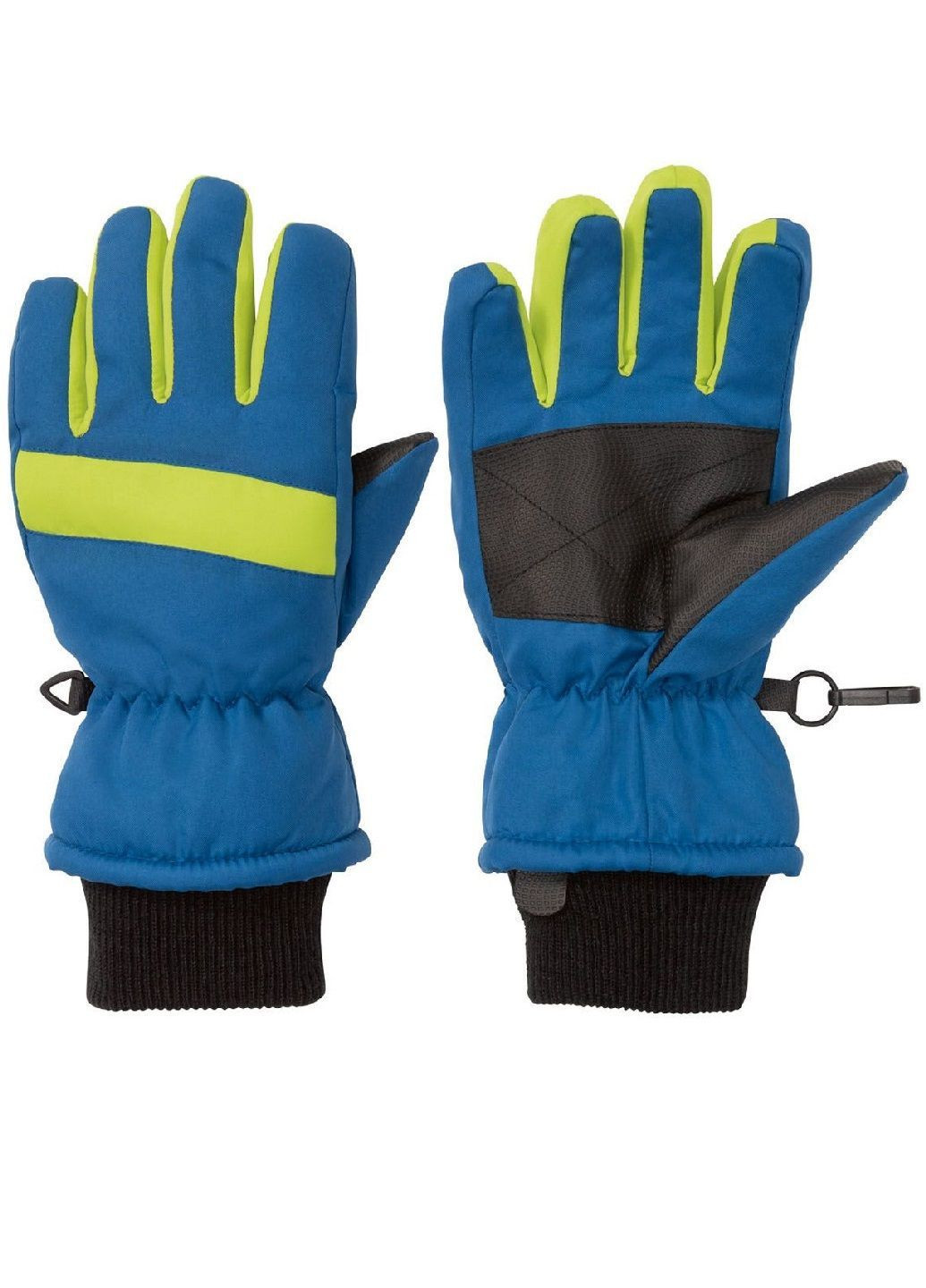 Перчатки водонепроницаемые и ветронепроницаемые детские зимние перчатки на микрофлисе Crivit (369622021)