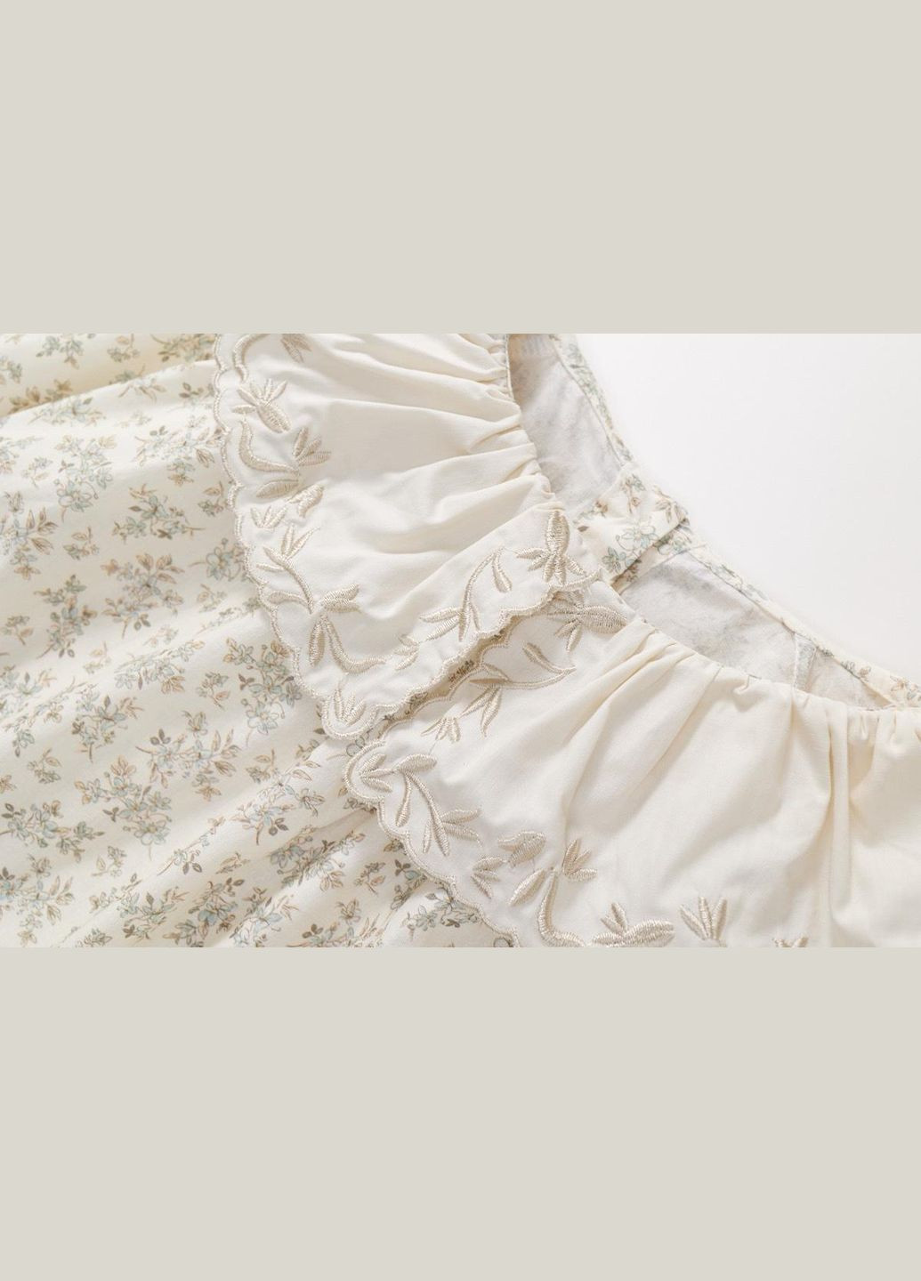 Бежевое детское платье для девочки premium icon 8453 бежевый No Brand (331167943)