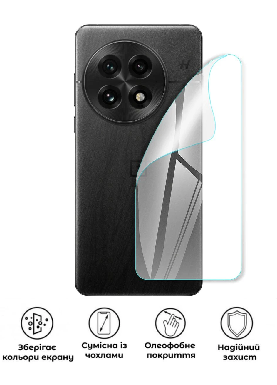 Захисна поліуретанова глянцева плівка Edge Armor на корпус смартфона OnePlus 13 GP (370665557)
