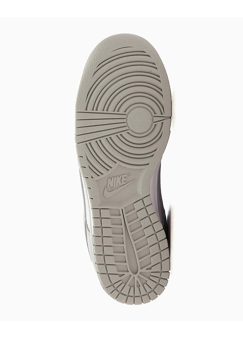 Белые демисезонные мужские кроссовки dunk low retro белый Nike