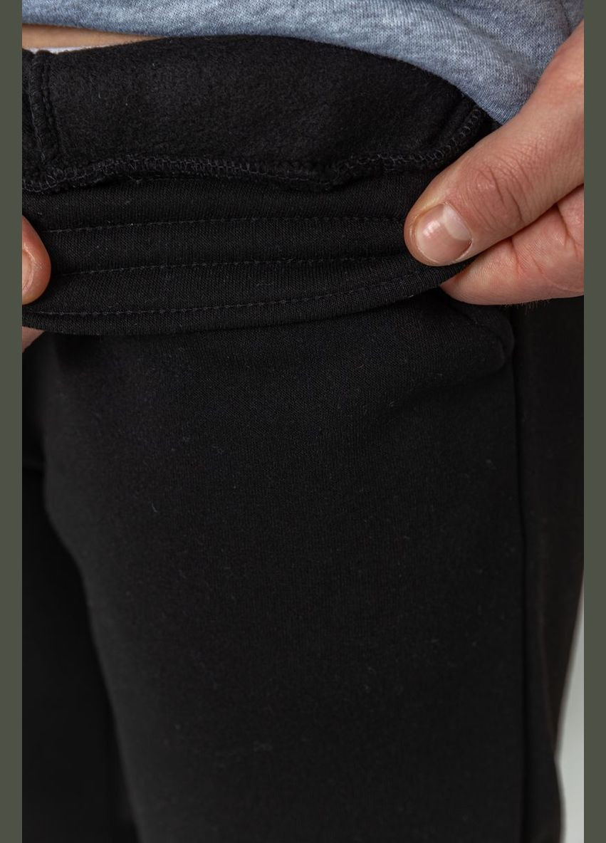 Спорт чоловічі штани на флісі однотонні, колір світло-сірий, Ager (271961057)