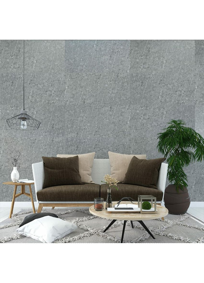 Декоративная плита ПВХ 0,6м х 1,2м х 3мм Металлик мрамор SW-00002471 Sticker Wall (351431240)