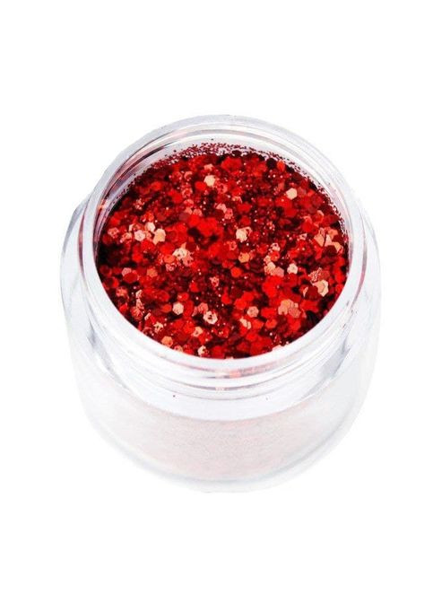 Брокат (блискітки), червоний No Brand (296665289)