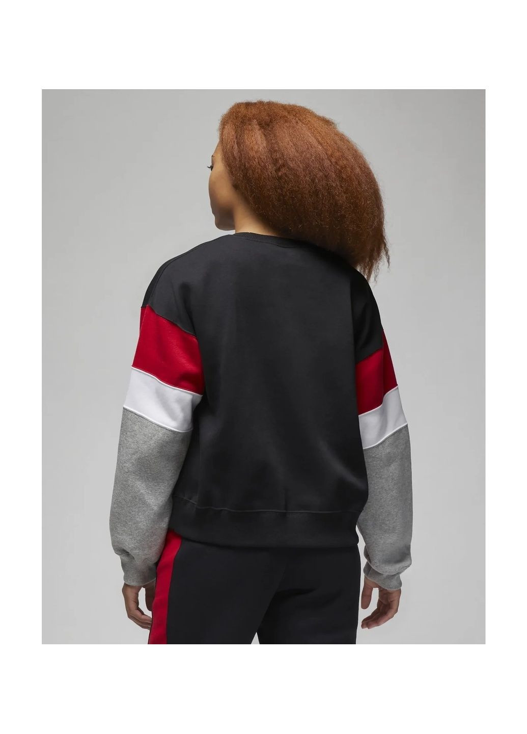 Світшот жіночий Brooklyn Fleece Crewneck Sweatshirt Black Air Jordan (365961957)