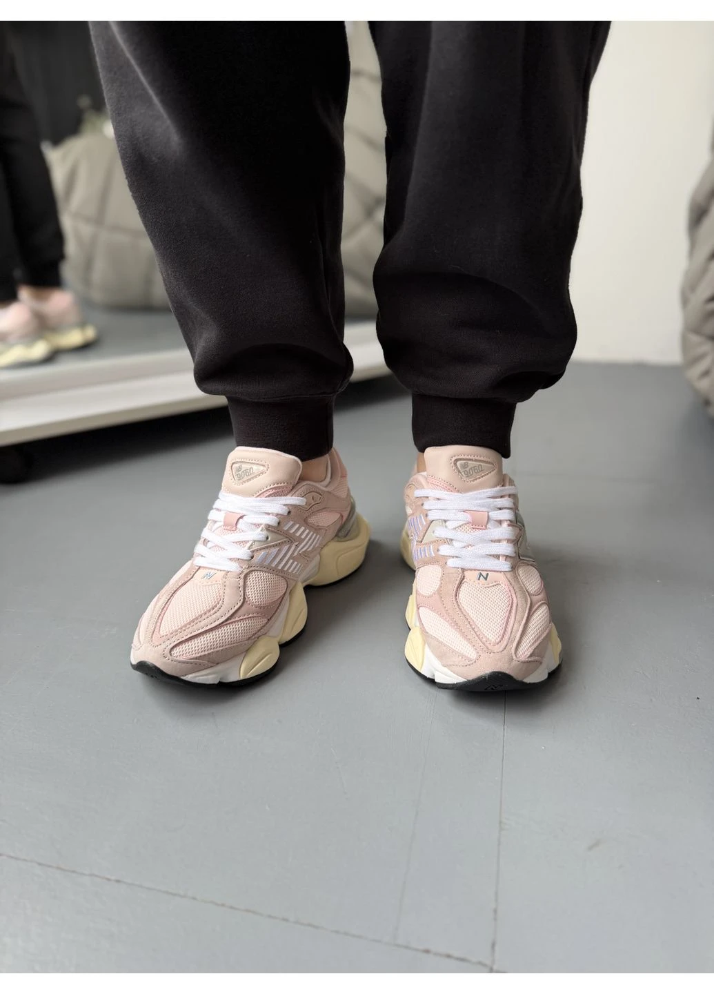 КРОСІВКИ ЖІНОЧІ NEW BALANCE 9060 PIBEIGE НЬЮ БЕЛАНС 9060 БЕЖЕВІ No Brand бежеві демісезони (391064459)